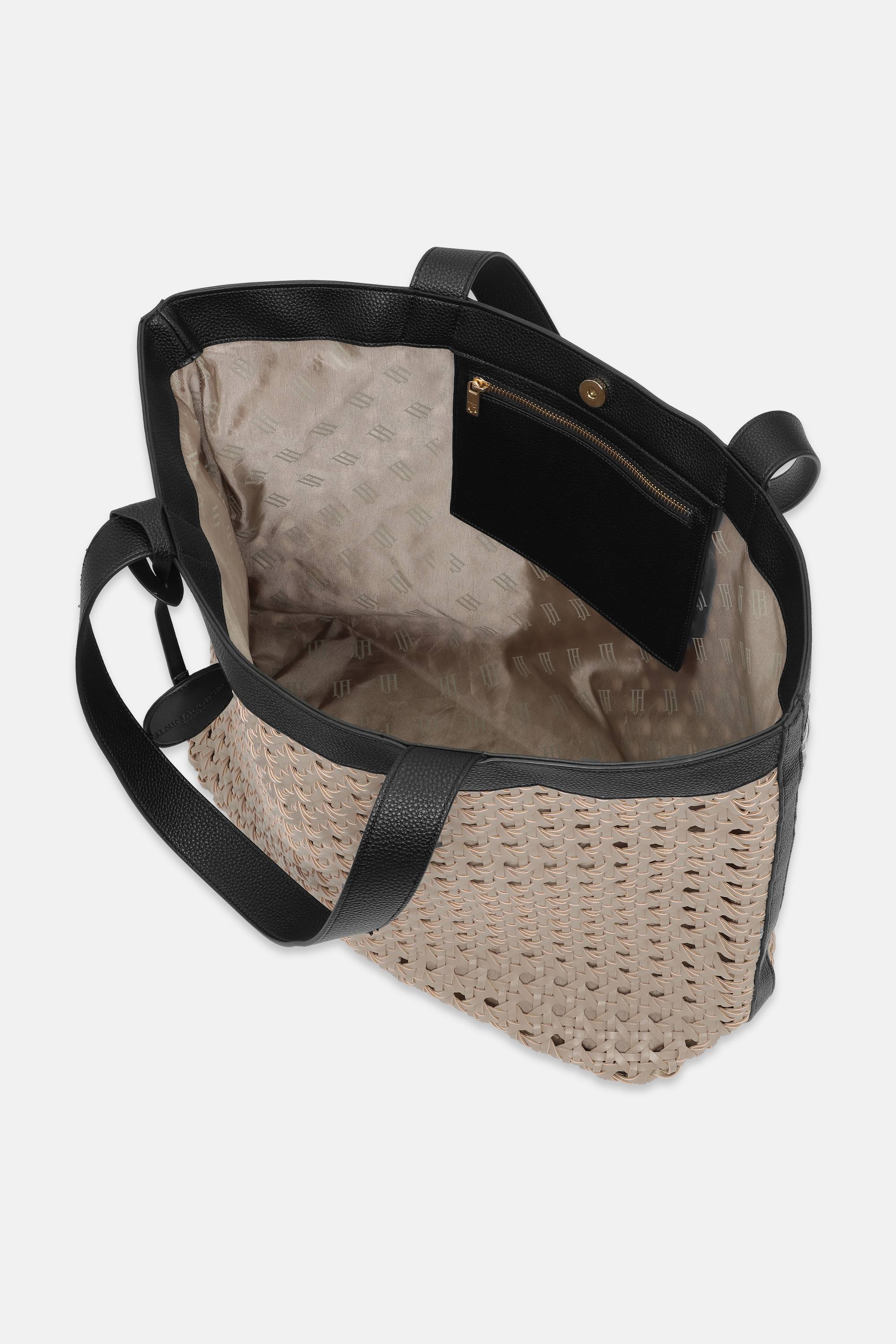 Stor Strandveske - Sand Pile Black